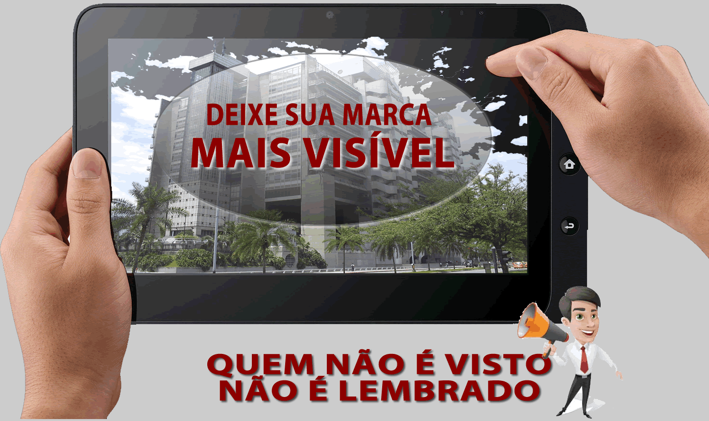 Deixe sua marca mais visível